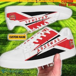 Arsenal New Custom Name Unique Gift Skate Shoes For Football Fan