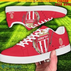 AS Monaco L1 Custom Name Unique Gift Low Top Skate Shoes Gifts For Fans Product Photo 2