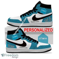 At Home Air Jordan Hightop Shoes Personalized Crocodile Skin Pattern For Big Fans - At Home Air Jordan Hightop Shoes Personalized Design 2