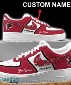 Atlanta Falcons NFL Air Force 1 Shoes For Men Women Fans Gift AF1 Sneaker Custom Name - Atlanta Falcons Personalized NFL Air Force 1 Shoes_1