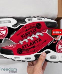 Atlanta Hawks NBA Air Cushion Sports Shoes Custom Name TN Sneakers For Fans Product Photo 2