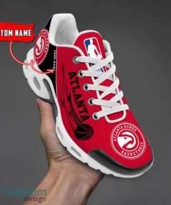 Atlanta Hawks NBA Air Cushion Sports Shoes Custom Name TN Sneakers For Fans