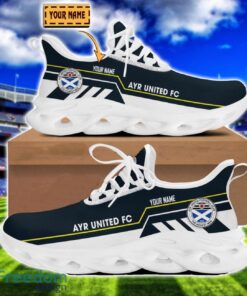 Ayr United F.C. Sneakers Limited Max Soul Shoes For Men And Women Custom Name Product Photo 2