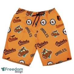 Baltimore Orioles MLB Hawaii All Printed Logo 3D Hawaiian Shirt And Shorts For Team Product Photo 3