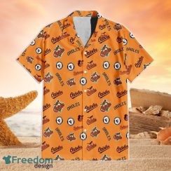 Baltimore Orioles MLB Hawaii All Printed Logo 3D Hawaiian Shirt And Shorts For Team