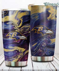 Baltimore Ravens Stainless Steel Tumbler