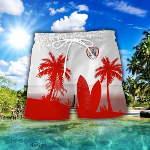 Barnsley F.C Combo Hawaiian Shirt And Shorts Surfboards Coconut Custom Name For Fans Product Photo 2