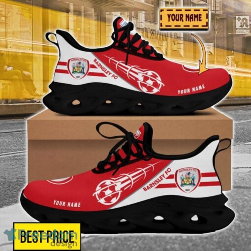 Barnsley F.C Custom Name Sneakers Limited Max Soul Shoes For Men Women Product Photo 2