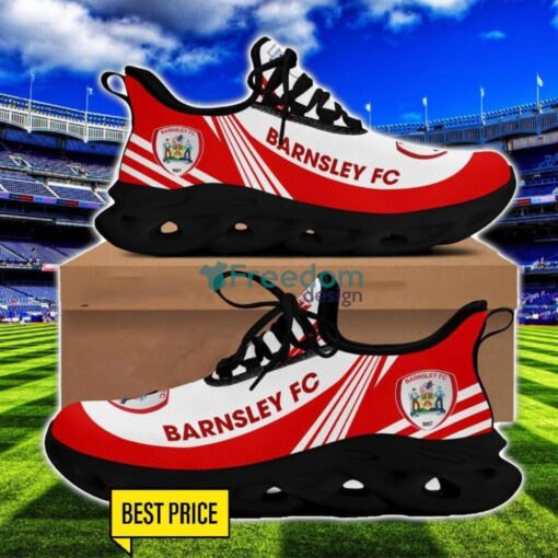 Barnsley F.C Max Soul Sneakers Striped Men Women Limited Running Shoes Product Photo 2