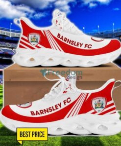 Barnsley F.C Max Soul Sneakers Striped Men Women Limited Running Shoes