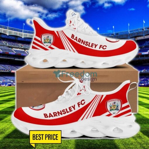 Barnsley F.C Max Soul Sneakers Striped Men Women Limited Running Shoes Product Photo 1