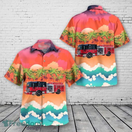 Bartlesville, Oklahoma, Bartlesville Fire Department Hawaiian Shirt Product Photo 1