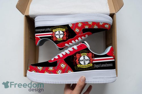 Bayer 04 Leverkusen Air Force Shoes For Fans AF1 Sneakers Product Photo 1