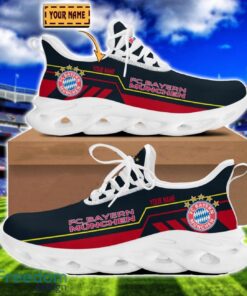 Bayern Munchen Sneakers Limited Max Soul Shoes For Men And Women Custom Name Product Photo 2