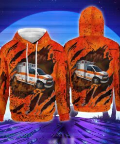 Bell Ambulance Milwaukee Wisconsin 3D Hoodie