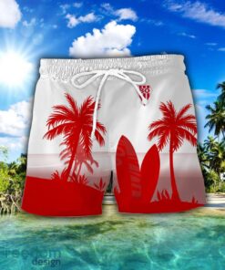 Biarritz Olympique Combo Hawaiian Shirt And Shorts Surfboards Coconut Custom Name For Fans Product Photo 2