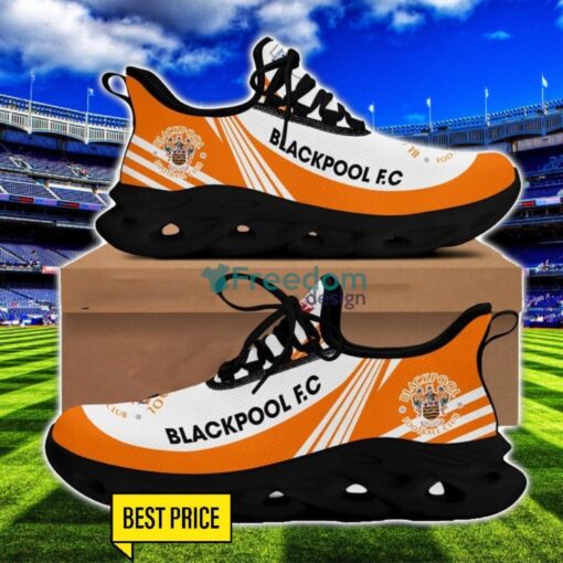 Blackpool F.C Max Soul Sneakers Striped Men Women Limited Running Shoes Product Photo 2