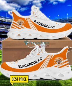 Blackpool F.C Max Soul Sneakers Striped Men Women Limited Running Shoes