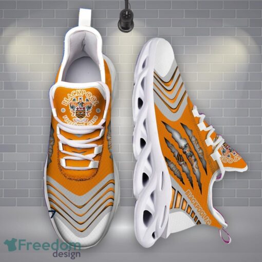 Blackpool F.C Sneakers Wolf Scratch Designs Max Soul Shoes Running Shoes Product Photo 1