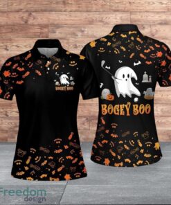 Bogey Boo Custom Halloween Golf For Women Polo Shirt