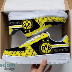 Borussia Dortmund Air Force Shoes For Fans AF1 Sneakers