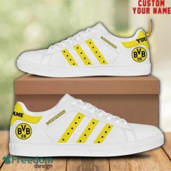 Borussia Dortmund BDLG Custom Name Unique Gift Low Top Skate Sneakers For Fans