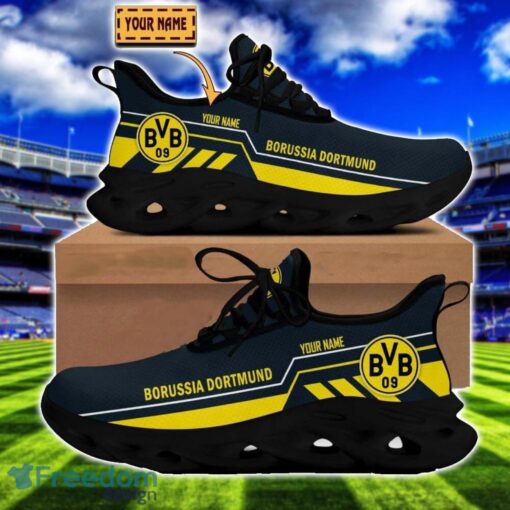 Borussia Dortmund II Sneakers Limited Max Soul Shoes For Men And Women Custom Name Product Photo 1