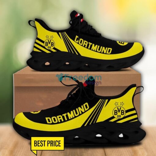 Borussia Dortmund Max Soul Sneakers Striped Men Women Limited Running Shoes Product Photo 2