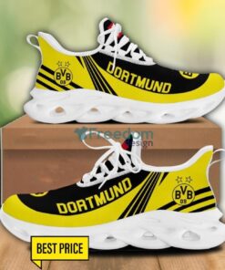 Borussia Dortmund Max Soul Sneakers Striped Men Women Limited Running Shoes