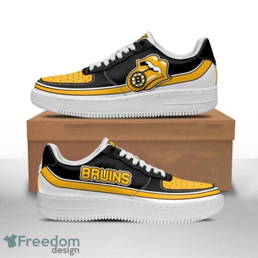 Boston Bruins Air Force Shoes Sexy Lips AF1 For Men And Women Product Photo 1