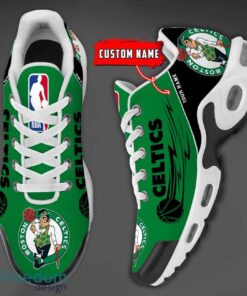 Boston Celtics NBA Air Cushion Sports Shoes Custom Name TN Sneakers For Fans Product Photo 3