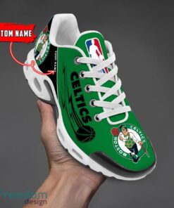 Boston Celtics NBA Air Cushion Sports Shoes Custom Name TN Sneakers For Fans