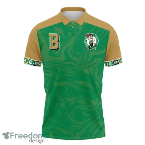 Boston Celtics Style NBA 3D Polo Shirt Sport Season Gift For Fans Product Photo 2