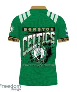 Boston Celtics Style NBA Basketball Team 3D Polo Shirt Product Photo 3