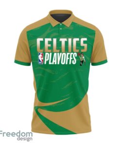 Boston Celtics Style NBA Basketball Team 3D Polo Shirt Sport Fans Gift Product Photo 2