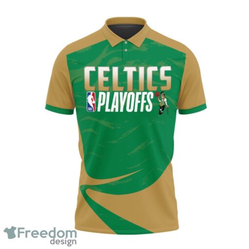 Boston Celtics Style NBA Basketball Team 3D Polo Shirt Sport Fans Gift Product Photo 2