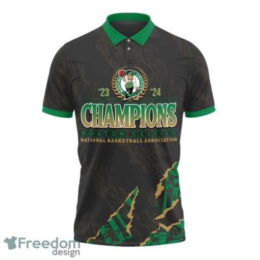 Boston Celtics Style NBA Champs 2024 Polo Shirt Limited For Sport Season Gift Product Photo 2