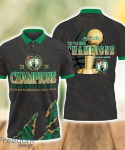 Boston Celtics Style NBA Champs 2024 Polo Shirt Limited For Sport Season Gift