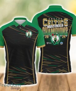 Boston Celtics Style NBA Champs Basketball 2024 3D Polo Shirt For Fans