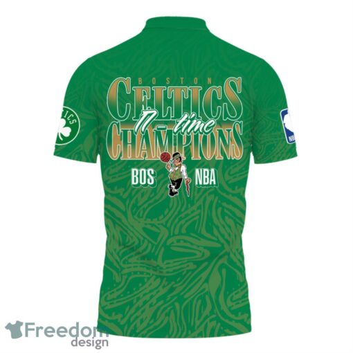 Boston Celtics Style NBA Champs Special Designs 3D Polo Shirt Product Photo 3