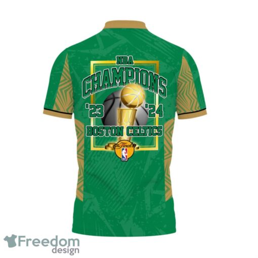 Boston Celtics Style NBA Champs Team Basketball 2024 Polo Shirt Gift Ideas For Fans Product Photo 3