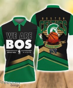 Boston Celtics Style NBA Champs We Are Sport Team 3D Polo Shirt