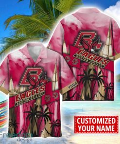 Boston College Eagles Hawaii Shirt Custom Name Sports Team Beach Shirt