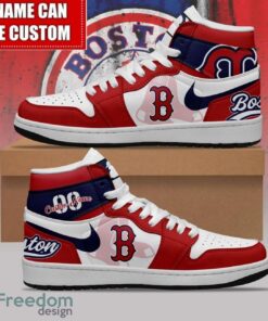 Boston Red Sox Custom Name Number Limited Air Jordan Hightop Shoes Men Women Gift