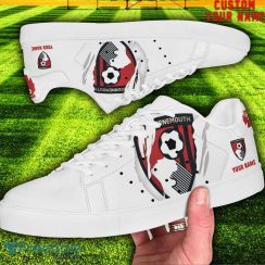 Bournemouth EPL Custom Name Unique Gift Low Top Skate Shoes For Man And Woman Product Photo 2