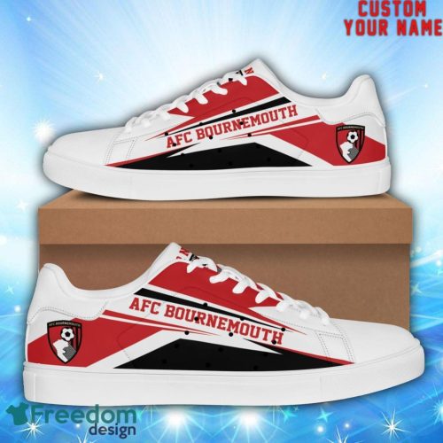 Bournemouth New Custom Name Unique Gift Skate Shoes For Football Fan Product Photo 2