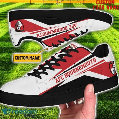 Bournemouth New Custom Name Unique Gift Skate Shoes For Football Fan Product Photo 4