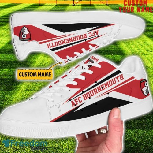 Bournemouth New Custom Name Unique Gift Skate Shoes For Football Fan Product Photo 1