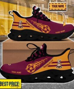 Bradford City Custom Name Sneakers Limited Max Soul Shoes For Men Women Product Photo 2