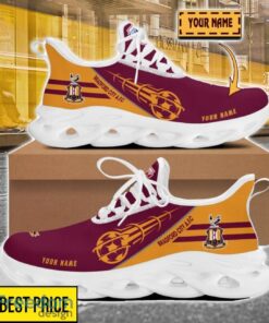 Bradford City Custom Name Sneakers Limited Max Soul Shoes For Men Women